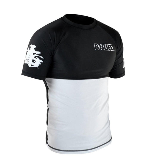 Combat Corner CompLite Ranked Rash Guard - White Belt - MMA Fightland